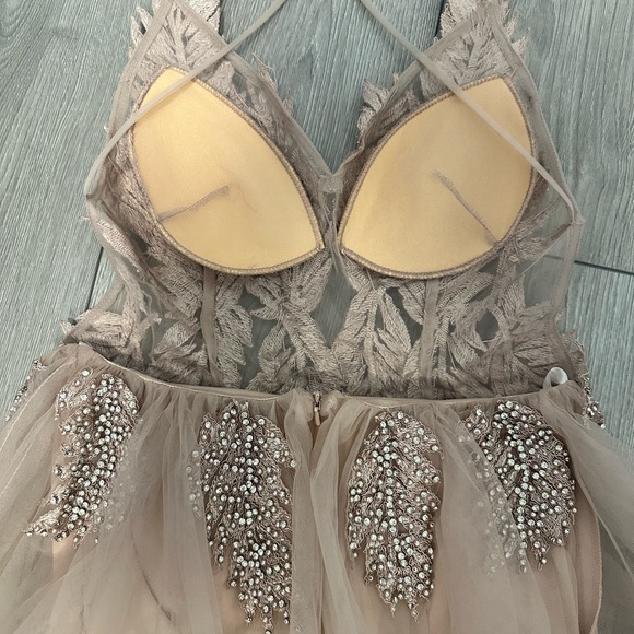 Formal Evening Maxi Dress for Weddings, Prom, Cocktail Parties, Bridal shower.. - Picture 4 of 4